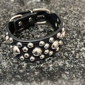 Studded dog collar NWOT